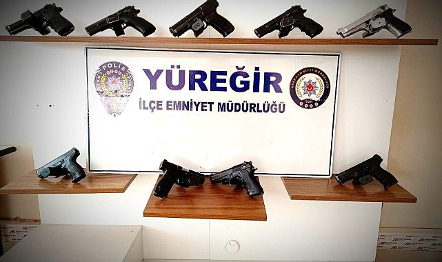 9 ruhsatsız silah ele geçirildi, 107 kişi yakalandı