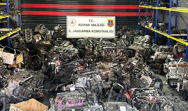96 kaçak otomobil motoru ele geçirildi