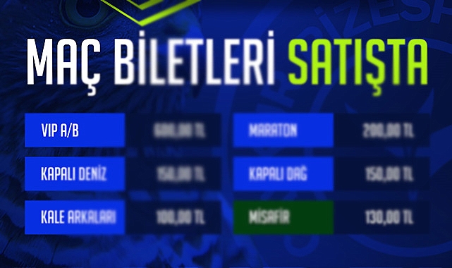 Çaykur Rizespor - Gaziantep FK maçının biletleri satışa çıktı