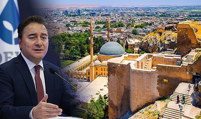 Deva Partisi Genel başkanı Babacan Şanlıurfa'ya geliyor