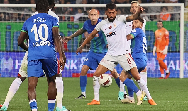 Galatasaray ile Çaykur Rizespor 44. randevuda