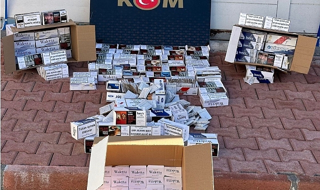 Kak alkol ile makaron ele geçirildi