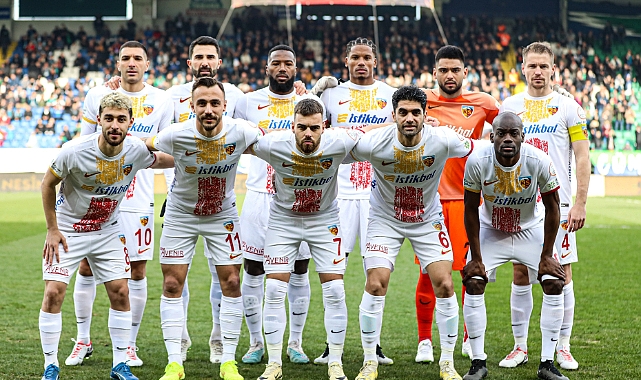 Kayserispor Rize'de 5 maçtır kazanamıyor