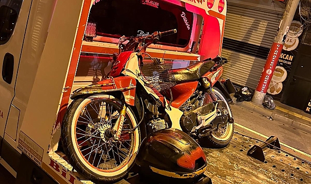 Mardin'de motosiklet devrildi: 2 yaralı