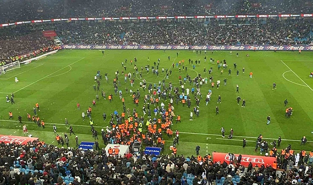 Olaylı derbi maçı sonrası olaylara karışan 13 kişiden 2’si tutuklandı