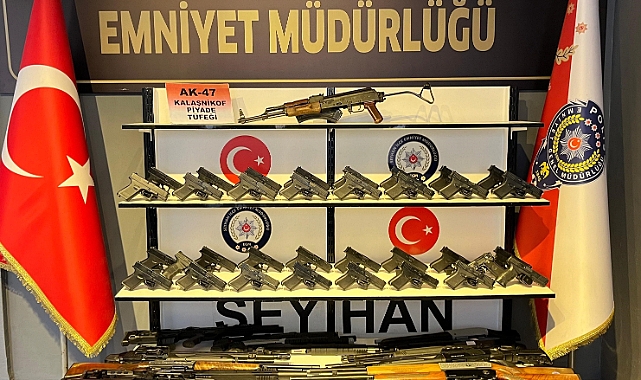 Ruhsatsız silah yakalatan 9 kişi tutuklandı