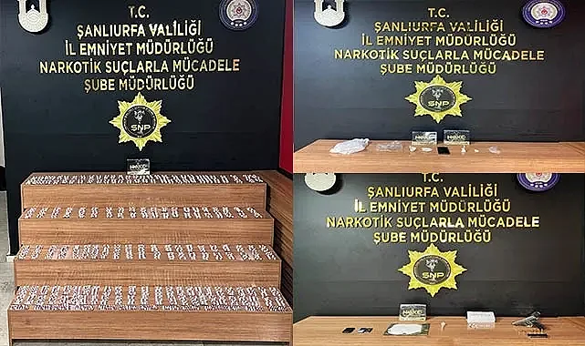 Şanlıurfa'da 3 farklı operasyon: 6 yakalanma