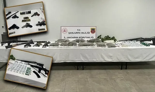 Şanlıurfa'da uyuşturucu operasyonu: 36 gözaltı