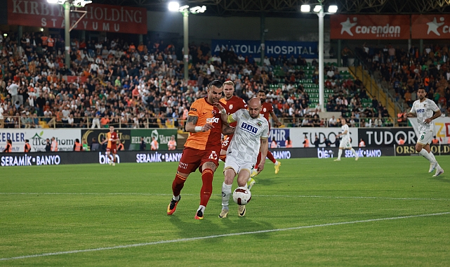 Alanyaspor’da 7 maçlık yenilmezlik serisi sonlandı