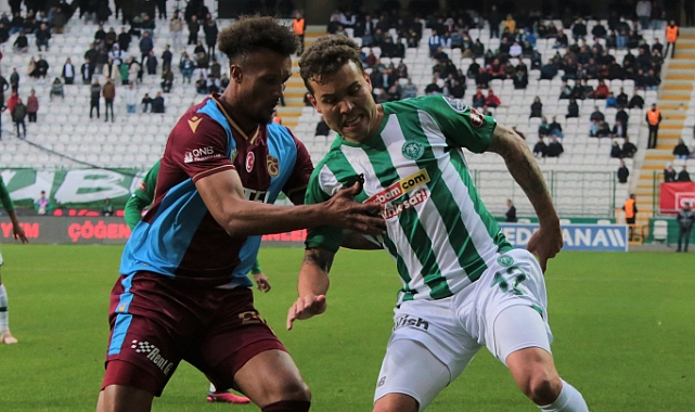 Konyaspor ile Trabzonspor 46. randevuda