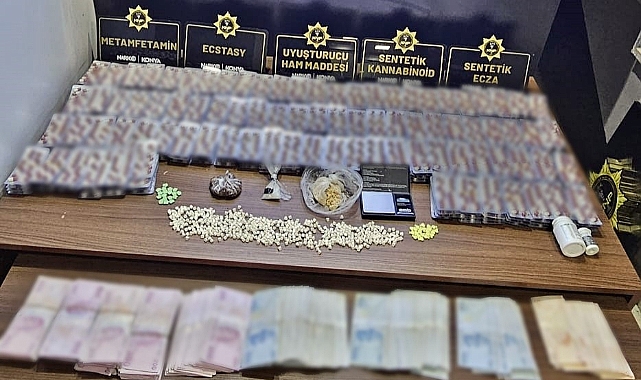 On binlerce uyuşturucu hap ele geçirildi: 4 tutuklama