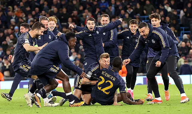Real Madrid, Manchester City'yi penaltılarda devirerek yarı finale çıktı