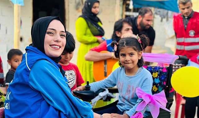 Ceylanpınar'da engelli kıza en güzel doğum günü hediyesi