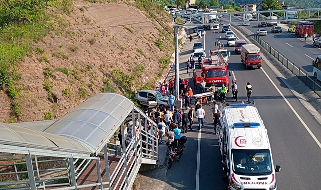 Feci trafik kazası: 1 ölü, 3 yaralı