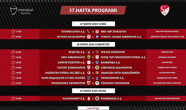 Galatasaray - Fenerbahçe derbisinin tarihi belli oldu