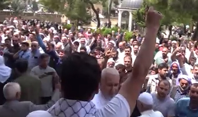 Kudüs'te öldürülen Şanlıurfalı imam için gıyabi cenaze namazı kılındı