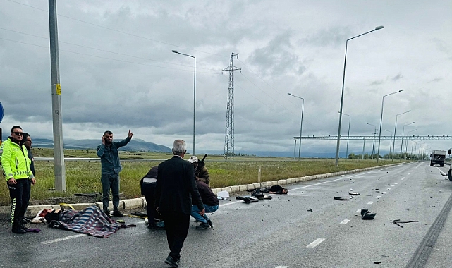 Kuzey çevre yolunda kaza; 6 yaralı