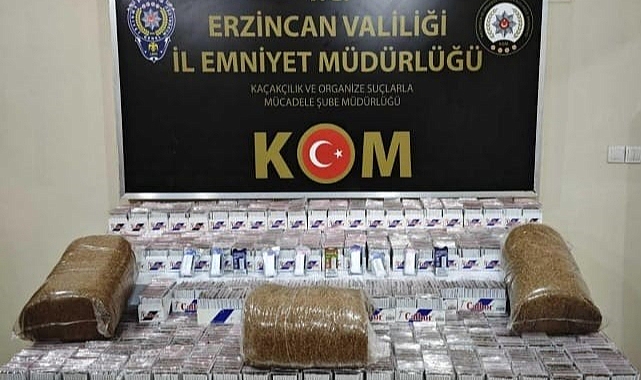 Piyasa değeri 180 bin TL olan makaron ele geçirildi