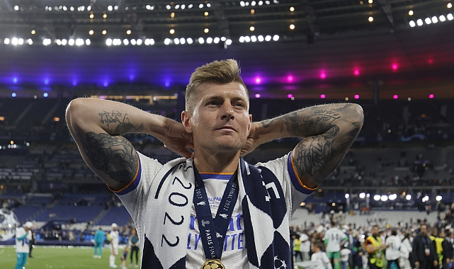 Real Madrid'in Alman yıldızı Toni Kroos, futbolu bırakacağını açıkladı