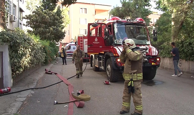 Bir dairede tüp patladı, 4 katlı apartman tahliye edildi