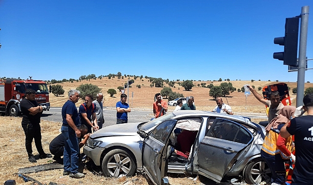 Mardin’de tır ve otomobil çarpıştı! Yaralılar var
