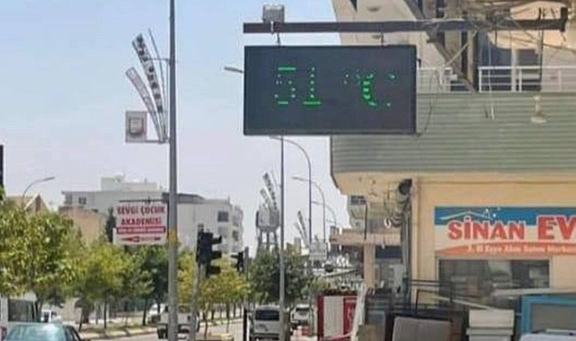 Şanlıurfa sınırındaki ilçede termometreler delirdi