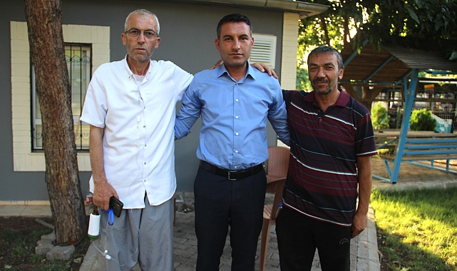 Urfa'da bürosu basılıp kapısına katil yazılan muhtar konuştu