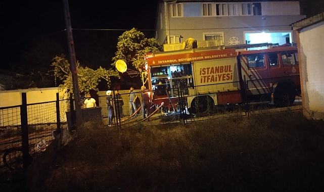 Ahır ve kümes alev alev yandı: 30 tavuk telef oldu