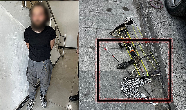 Cami imamını okla yaralayan şahıs gözaltına alındı