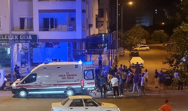 Elektrikli bisiklet ile otomobil çarpıştı