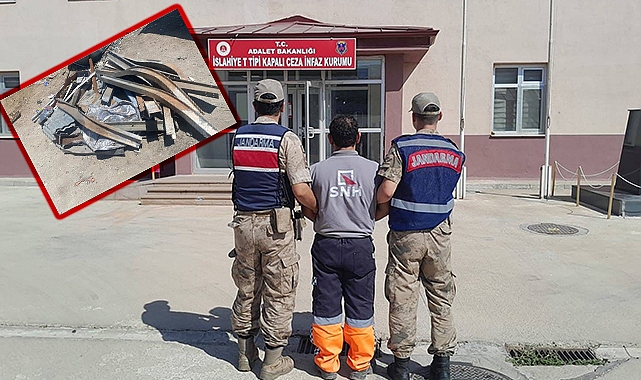 Gaziantep'te çalıştığı dükkanda hırsızlık yapan şüpheli tutuklandı
