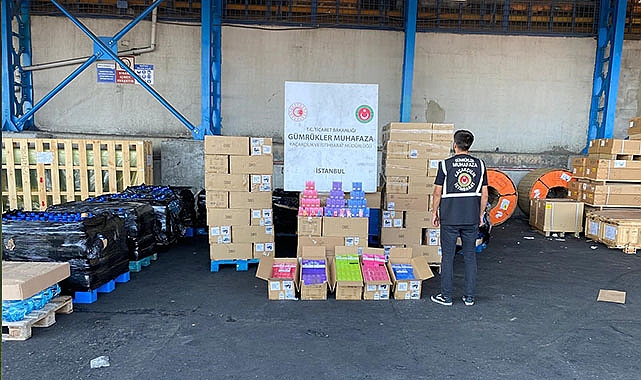 Gümrük ekiplerinden operasyon