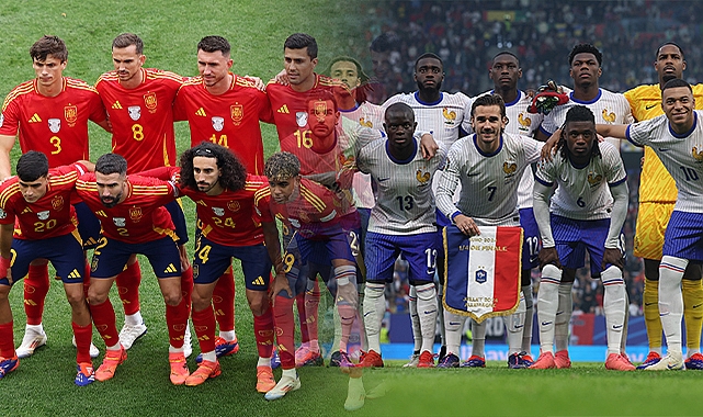 İspanya ile Fransa EURO 2024'te finale çıkmak için mücadele edecek
