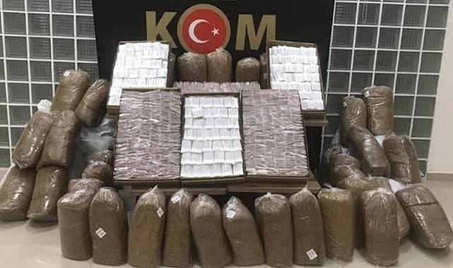 Kaçak tütün operasyonu 6 Kişi yakalandı