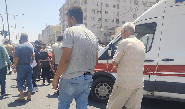 Kızıltepe’de otomobilin çarptığı yaşlı adam yaralandı