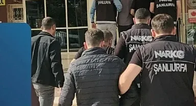 Şanlıurfa'da uyuşturucu operasyonu: 7 Şüpheli Tutuklandı!