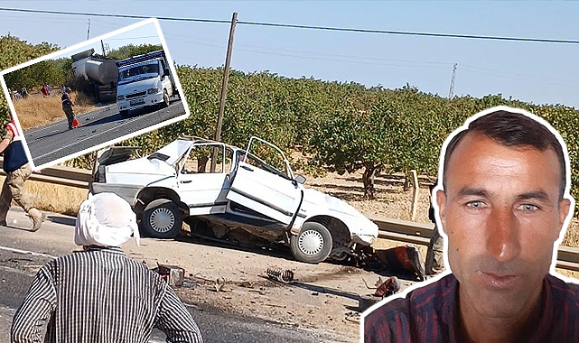Şanlıurfa'da yakıt tankeri ile otomobil çarpıştı: 1 ölü