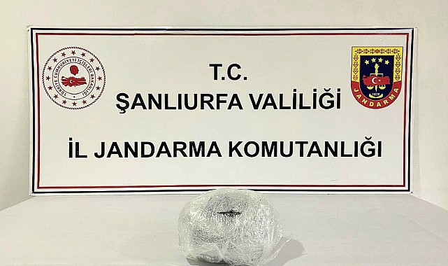 Şanlıurfa'da yolcu otobüste yapılan aramada uyuşturucu ele geçirildi