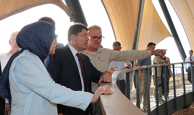 Bakan Tunç, Göbeklitepe'yi ziyaret etti