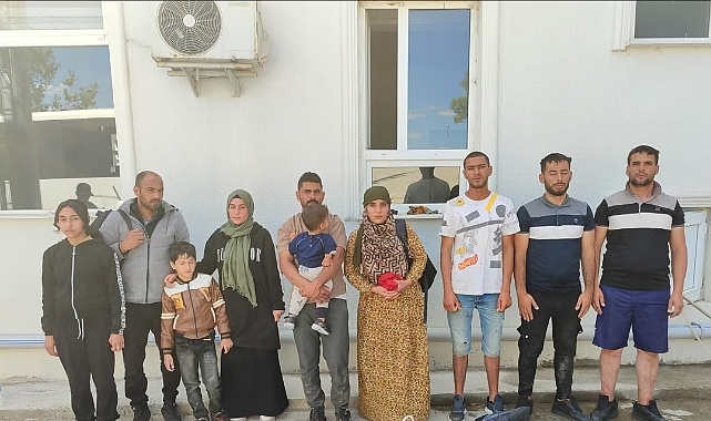 Edirne jandarmasından kaçak göçmen operasyonu: 23 yakalama