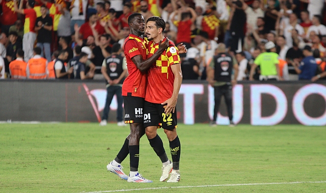 Göztepe’nin yeni transferlerinden skor katkısı