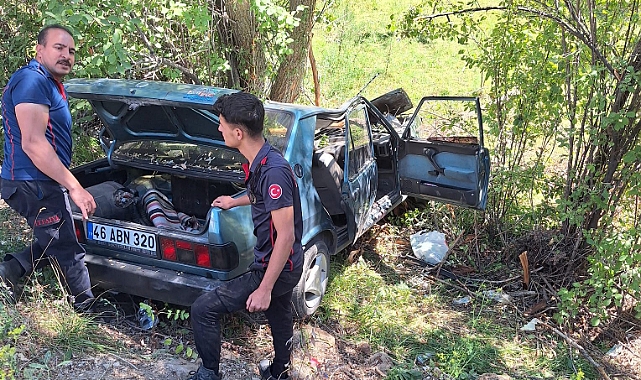 Kahramanmaraş'ta trafik kazası: 3 yaralı