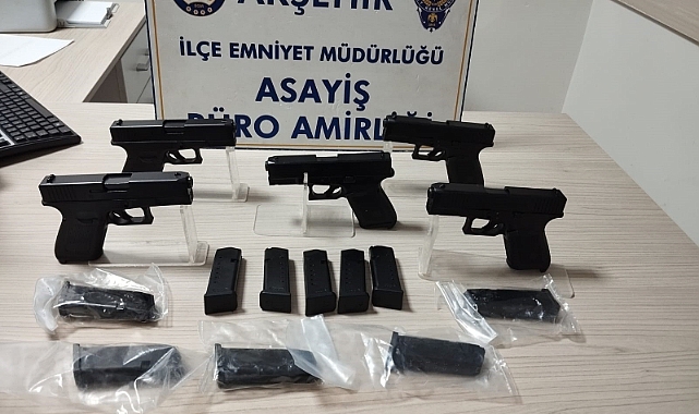 Konya'da 2 kişi silah kaçakçılığından tutuklandı