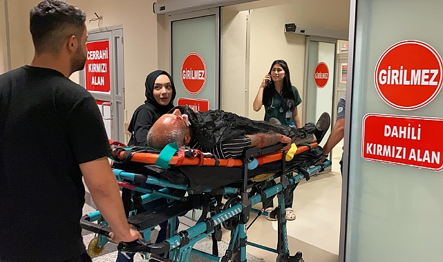 Otomobil ile motosiklet çarpıştı: 3 yaralı