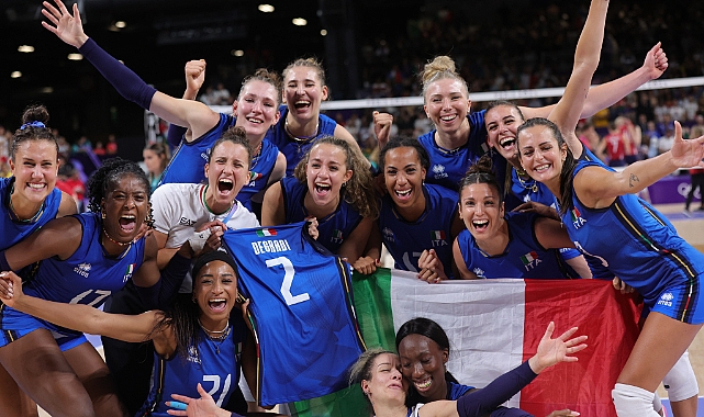 Paris 2024 Olimpiyat Oyunları'nda kadınlar voleybol şampiyonu İtalya
