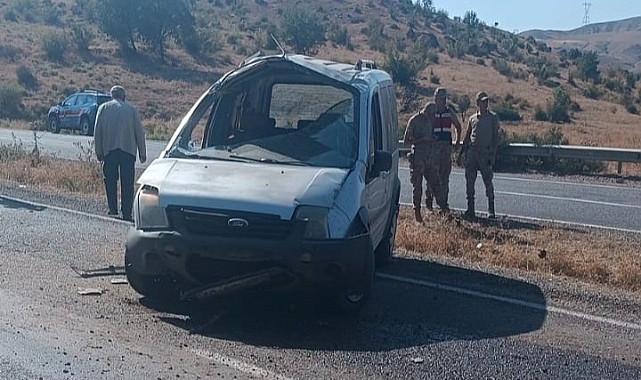 Siirt’te otomobil takla attı: 4 yaralı