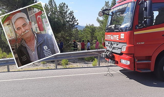 Yoldan çıkan araç ağaca çarparak durabildi: 1 ölü, 2 yaralı