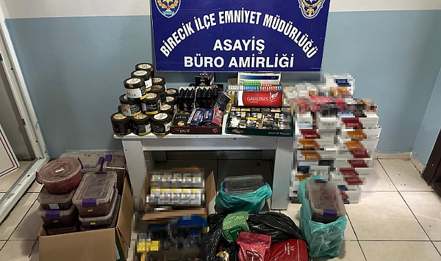 Birecik’te kaçakçılık operasyonu: 3 gözaltı