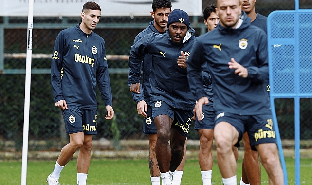 Fenerbahçe, Samsunspor maçı hazırlıklarını sürdürdü