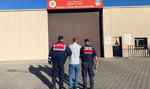 Gaziantep'te 19 yıl cezası bulunan firari yakalandı